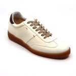 Lorenzi sneaker beige leder 15832